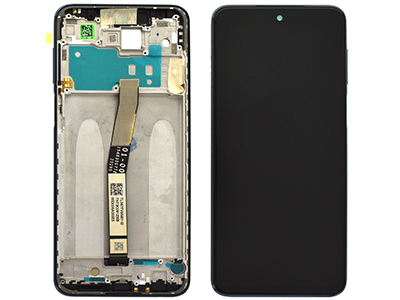 [XMRN9SDSNO] Xiaomi Redmi Note 9S LCD + Touchscreen + Frame + Tasto Volume Interstellar Grey (ECOSTORE)