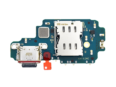 [SGS22UCRO] Samsung Galaxy S22 Ultra Sub Board + Plug In + Microfono + Lettore Sim