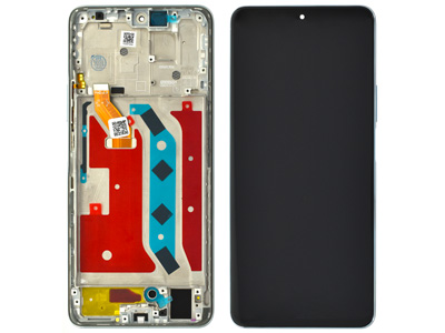 [HNM4L5GDSCN] Honor Magic 4 Lite LCD + Touchscreen + Frame + Tasto Volume Titanium Silver ( ECOSTORE)