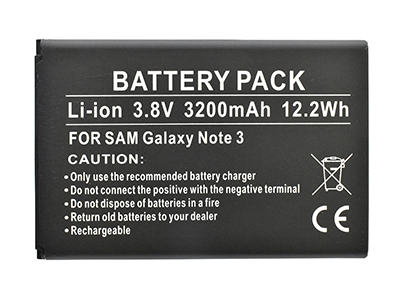 [SG00N3BATC] Samsung Galaxy Note 3 Batteria Compatibile