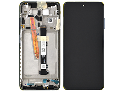[XMPCX3PDSON] Xiaomi Poco X3 Pro LCD + Touchscreen + Frame + Tasto Volume Phantom Black (ECOSTORE)