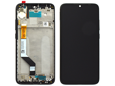 [XMRN7DSNC] Xiaomi Redmi Note 7 LCD + Touch screen + Frame + Tasti Laterali Nero