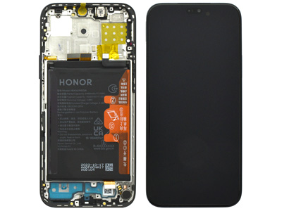 [HN0X8BDSO] Honor Honor 200 Lite - Honor X8B LCD + Touch Screen + Frame + Batteria Midnight Black ( ECOSTORE)