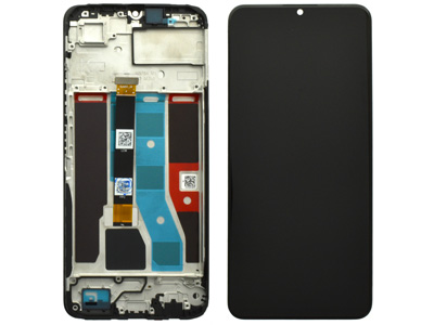 [RMN504DSC] Realme NOTE 50 4G LCD + Touch Screen + Frame Black (ECOSTORE)