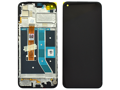 [RM007IDSC] Realme 7i LCD + Touchscreen + Frame Black Vers. RMX2103