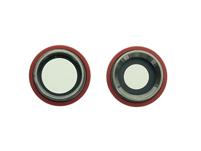 [IP0011CCRC] Apple iPhone 11 Cover Camera + Vetrino Rosso Kit 2 pz.