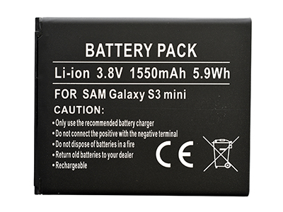 [SG0S3MBTC] Samsung GALAXY S3 MINI BATTERIA COMPATIBILE