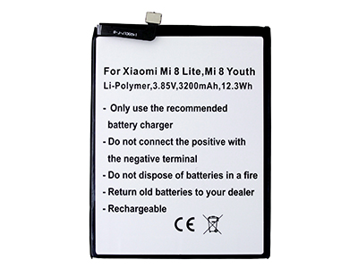 [XM0M8LBTC] Xiaomi MI 8 LITE BATTERIA COMPATIBILE