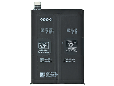 [OPFX3PBATO] Oppo FIND X3 PRO BATTERIA ORIGINALE  (ECOSTORE)