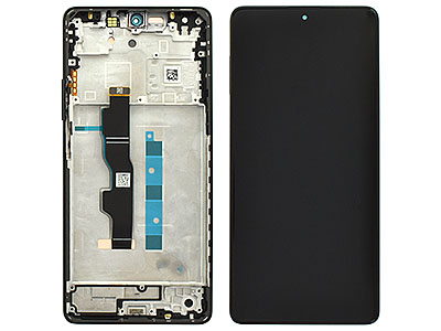 [XRN135DSO] Xiaomi Redmi Note 13 5G LCD + Touch screen + Frame + Tasti Volume Graphite black (ECOSTORE)