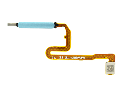 [XR0N10PLIO] Xiaomi REDMI NOTE 10 PRO 4G Flat cable + Lettore Impronta Glacier Blue