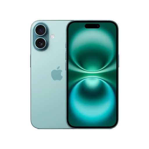 [APPIP16128VRDCQ11] Apple iPhone 16 (128 GB) Verde Acqua - Grado Estetico: Eccellente - Batteria Nuova