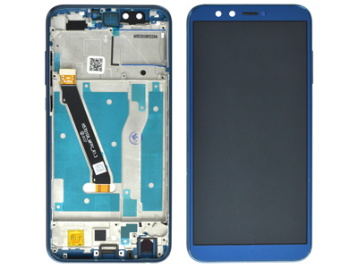 [HN9LDSBC] Honor Honor 9 Lite Lcd + Touchscreen + Frame + Tasti Laterali Blue (ECOSTORE)
