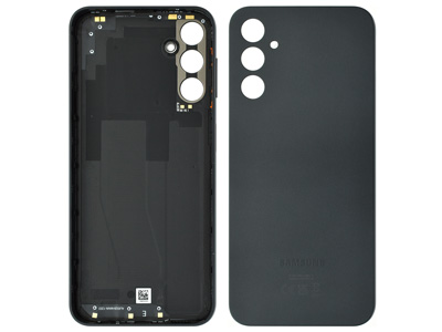 [SG0A14BCNO] Samsung Galaxy A14 Cover Batteria + Tasto Volume Black Mist