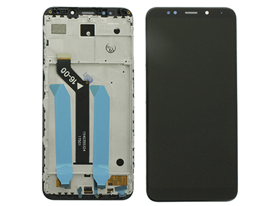 [XR005PDSC] Xiaomi REDMI 5 PLUS Lcd + Touch Screen + Frame Nero