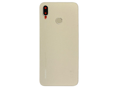 [HWP20LBCOO] Huawei P20 Lite Cover batteria + Vetrino Camera + Lettore Impronta Oro