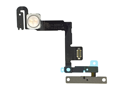 [IP0011FCPC] Apple iPhone 11 Flat Cable + Switch Tasto Power + Flash + Microfono No Logo