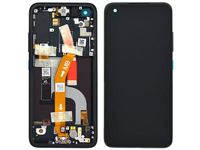 [AS00Z8DSO] Asus ZENFONE 8 LCD + Touchscreen + Frame + Altoparlante Black (ECOSTORE)