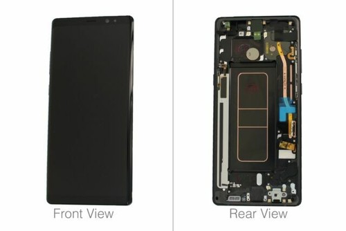 [WK00V4DSO] Wiko VIEW 4 Lcd + Touch Screen + Frame NERO