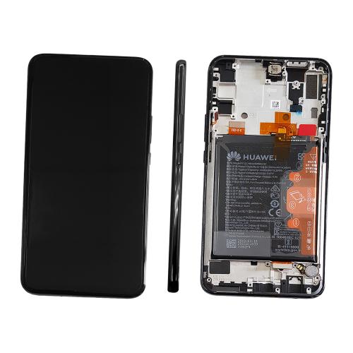 [HW0PSZDSO] Huawei P SMART Z LCD + Touchscreen + Frame + Batteria + Vibrazione + Altoparlante + Tasti Laterali Nero ( ECOSTORE)