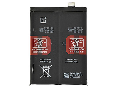 [OPOP9PBTO] Oppo ONE PLUS 9 PRO Batteria 4500 mAh Li-Ion + Adesivo