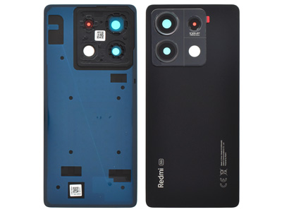 [XRN135BCO] Xiaomi REDMI NOTE 13 5G Cover Batteria + Vetrino Camera + Adesivi Graphite Black (ECOSTORE)