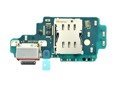 [SGS24UCRO] Samsung GALAXY S24 ULTRA 5G Sub Board + Plug In + Microfono + Lettore Sim