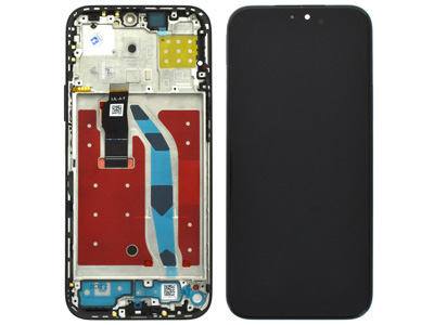 [HN0X8BDSC] Honor HONOR X8B Lcd + Touch Screen + Frame + Tasti Volume Midnight Black