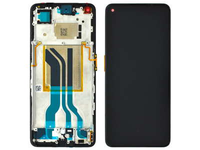 [XLGTN2DSO] Realme GT NEO 2 Lcd + Touchscreen + Frame + Switch Tasti Laterali Black