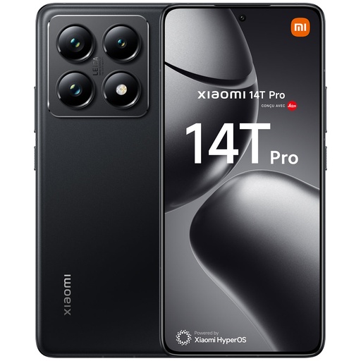 [XIA14TPR512NR23] Xiaomi 14T Pro (512 GB) Nero - Grado Estetico: Ottimo - Batteria Standard
