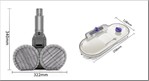 [DS25130] Dyson Testina lavapavimenti 2 in 1 (V10sim/V12) (ECOSTORE)