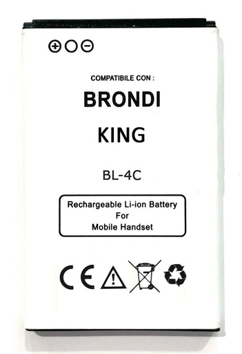 [BNKINGBTC] Brondi BRONDI KING Batteria Compatibile