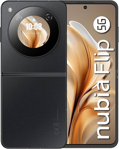 [ZTENUBIAFP5G256NR23] ZTE Nubia Flip 5G (256 GB) Nero - Grado Estetico: Ottimo - Batteria Standard