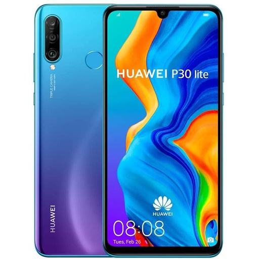 [HUAP30LT128BL23] Huawei P30 Lite (128 GB) Blu - Grado Estetico: Ottimo - Batteria Standard