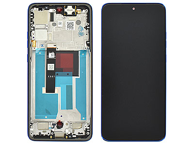 [ME50NDSPBO] MOTOROLA EDGE 50 NEO-LCD + Touch Screen + Frame + Tasti Laterali Nautical Blue (ECOSTORE)