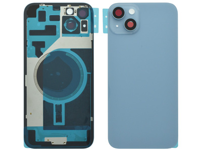 [IP14PLCBBC] Apple iPhone 14 Plus Cover Batteria Magnetica + Vetrino Camera Blue