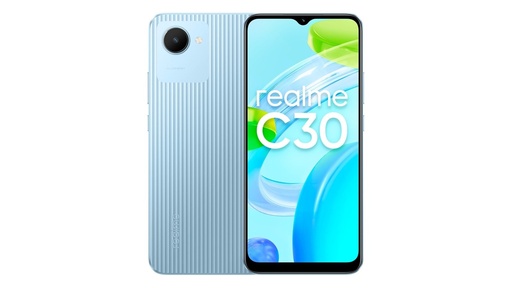 [REAC3032ZZRR33] Realme C30 (32 GB) Azzurro - Grado Estetico: Buono - Batteria Standard