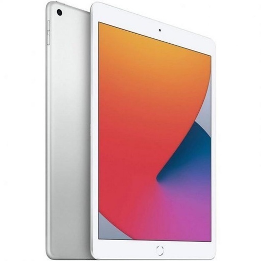 [APPIPAD10.2(2020)8AGENERAZIONEWIFI128RGNT31] Apple iPad 10.2 (2020) 8a Generazione WiFi (128 GB) Argento - Grado Estetico: Buono - Batteria Nuova