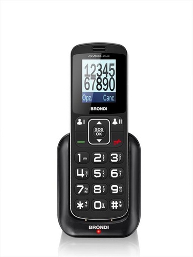 [BROAMICOHOME32 MBNR23] Brondi Amico Home (32 MB) Nero - Grado Estetico: Ottimo - Batteria Standard