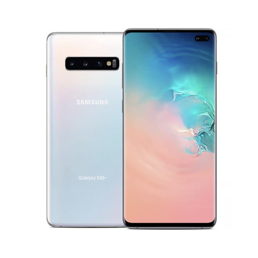 [SAMGALS10PS128BNC33] Samsung Galaxy S10 Plus (128 GB) Bianco - Grado Estetico: Buono - Batteria Standard