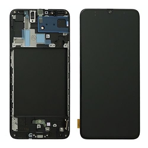 [SG0A70DSON] Samsung Galaxy A70 LCD + Touchscreen + Frame Nero (ECOSTORE)