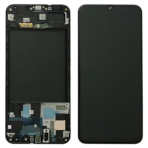 [SG0A50DSON] Samsung Galaxy A50 Service Pack LCD + Touchscreen + Frame Nero GH82 - 19713A
