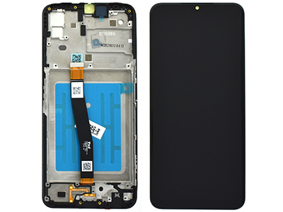 [SGA225DSON] Samsung Galaxy A22 5G LCD + Touchscreen + Frame Nero(ECOSTORE)