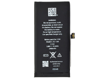 [IP013MBAC] Apple iPhone 13 Mini - Batteria