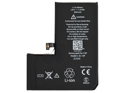 [IP013PBAC] Apple iPhone 13 Pro - Batteria