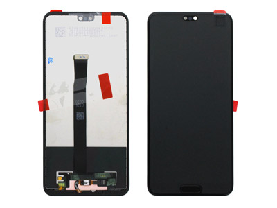 [HWHP20DSO] Huawei P20 - LCD+ TOUCHSCREEN + TASTO HOME NERO ORIGINALE ( ECOSTORE)