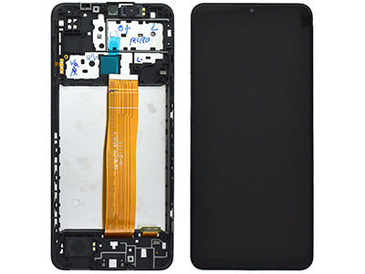 [SGGM12DSO] Samsung Galaxy M12 Service Pack LCD + Touchscreen + Frame + Altoparlante + Suoneria - GH82 - 25042A