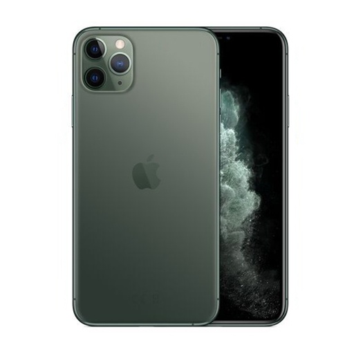 [APPIP11PRMX64VRDNTT21] Apple iPhone 11 Pro Max (64 GB) Verde Notte - Grado estetico: Ottimo - Batteria Nuova