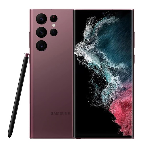 [SAMGALS22ULT5G256RSS33] Samsung Galaxy S22 Ultra 5G (256 GB) Rosso - Grado estetico: Buono - Batteria Standard